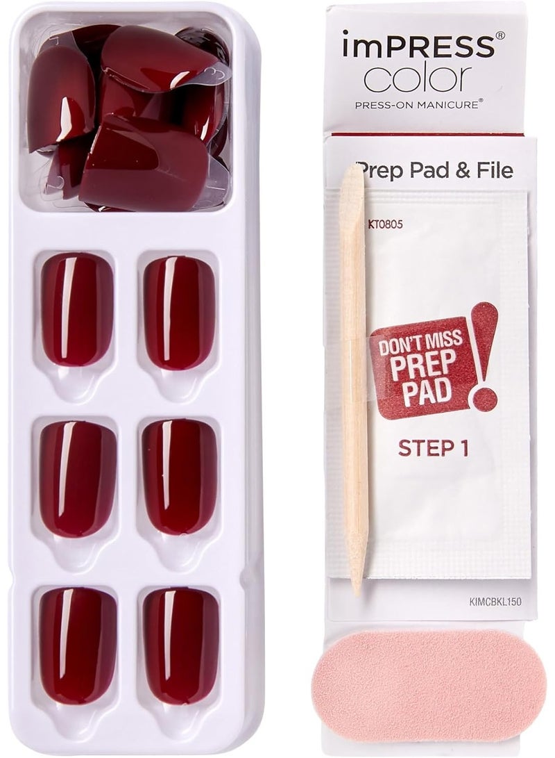 KISS imPRESS THE NO GLUE MANI KIMC014C I'M NOT A CINNA 30 Nails - Image 2